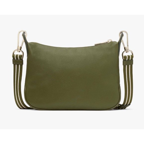 New Kate Spade Rosie Large Crossbody Pebbled Leather Enchanted Green - Picture 4 of 5
